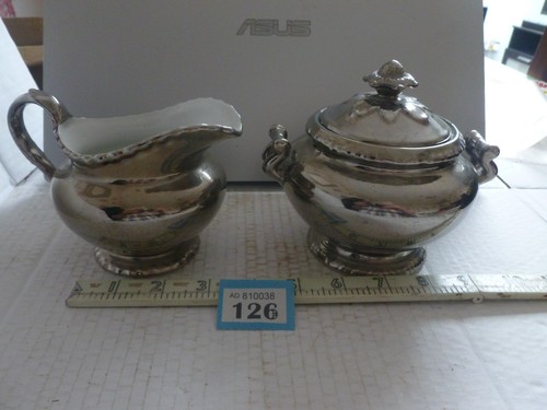 Vintage silver plate cream - vintage,