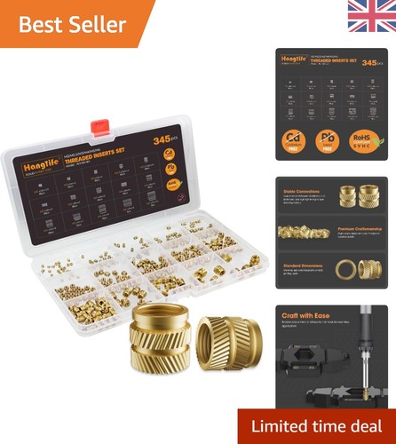345 piece brass threaded - 345-piece,