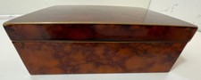 Otagiri Tortoise Shell Effect Lacquerware Box Japan Vintage