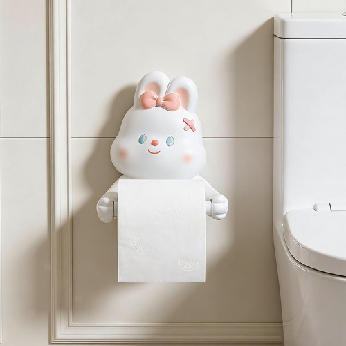 Rabbit toilet paper roll - rabbit,