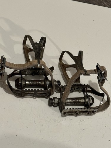 Vintage bike pedals and - bike,