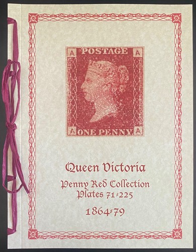 Queen victoria penny red - victoria,