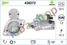 STARTER 12V 12KW FITS BMW 1