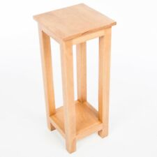 Console Telephone Table Plant Stand Solid Rubberwood FU-PL-003-HUV