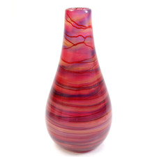 Stuart Fletcher Art Glass Vase Top Glass MCM H26cm 20th Century