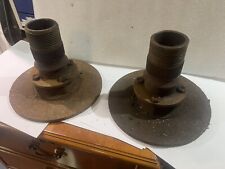 MG MIDGET / SPRITE Wire Wheel  WHEEL FRONT HUBs  Pair Of !!  !! Disc Conv !!