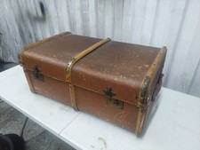 Vintage Brown Travel Trunk