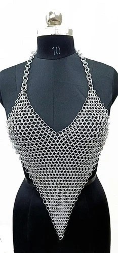 Chainmail bra top mm - top, 10
