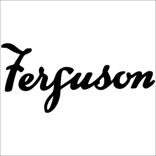 Ferguson logo decal - , sticker