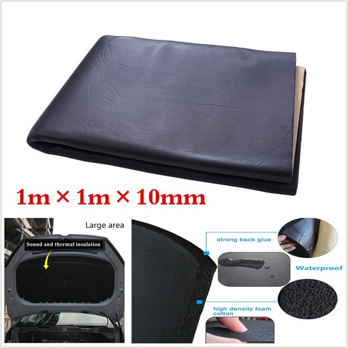 Engine hood sound proofing - engine,