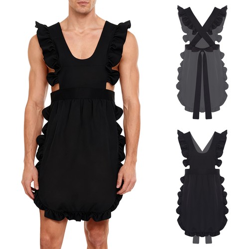 Men apron manservant - men's,