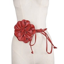 Bohemian PU Leather Flower