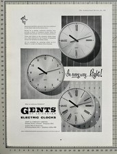 Gents of Leicester - Electric Clocks - 1961 Cutting 552