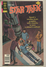 Star Trek: #46 VF 'Spock's Swollen Brain ' Gold Key  SA