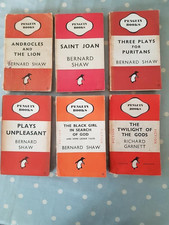 Penguin Vintage Paperback Bundle 6 Books, Some Rare, in Various Conditions