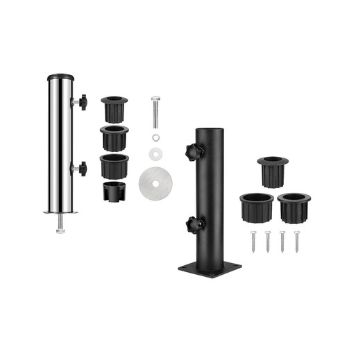 Steel parasol base - , support