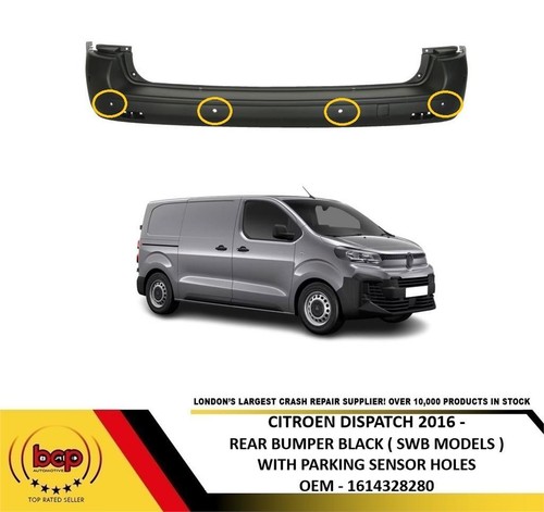 Citroen dispatch 2016 rear - dispatch, on