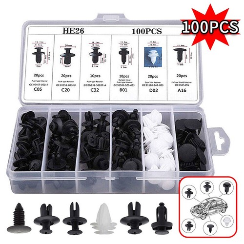 100pcs fastener clip - 100pcs,