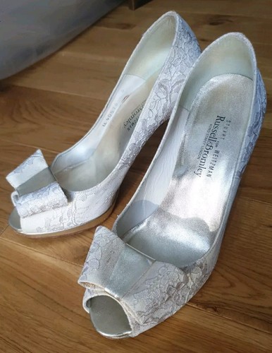 Russell bromley wedding satin - russell,