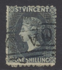 St Vincent Stamps 1866 1/-