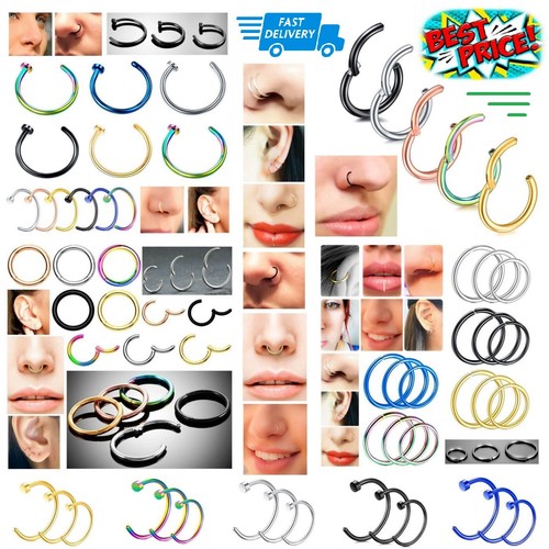 Nose ring surgical steel - surgical,