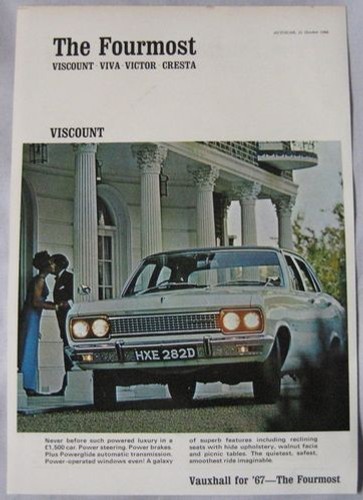 1966 vauxhall viscount - vauxhall,