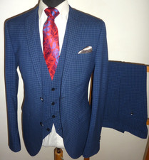 LAMBRETTA SUIT Blue Check 3