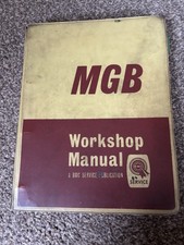 MGB Workshop Manual Original 1968