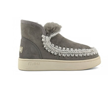 MOU Eskimo sneaker boots comfortable boots warm shoes grey NGRE