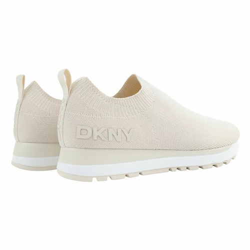 Dkny jerri beige logo knit - jerri,