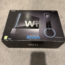 Nintendo Wii Box Only Black with Inserts