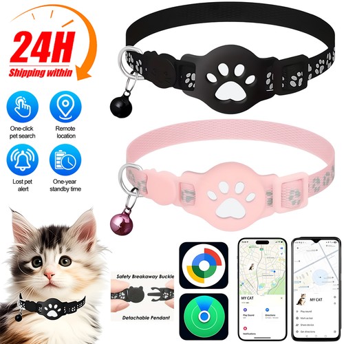 Cat tracker gps - cat, collar
