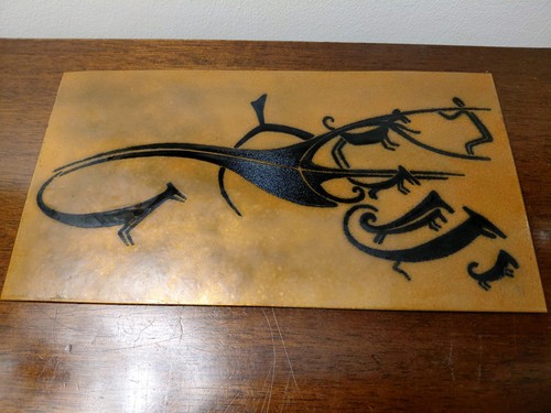 Aboriginal hunting design - hunting,