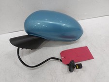 2012 VAUXHALL CORSA 5 Door Hatchback Blue Passengers Left Wing Mirror 13188498