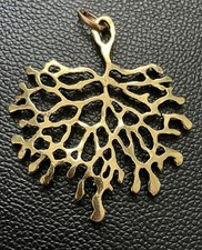 Vintage Gold Toned Corall