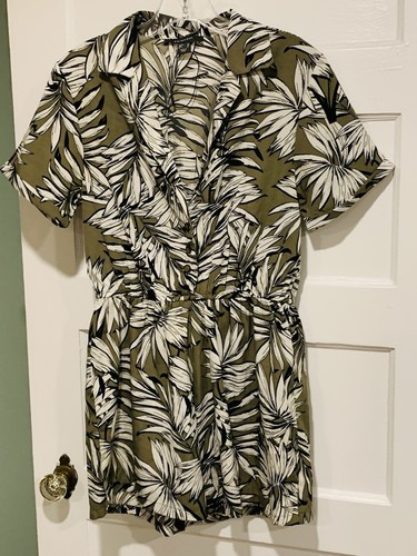 Primark collared playsuit - collared,