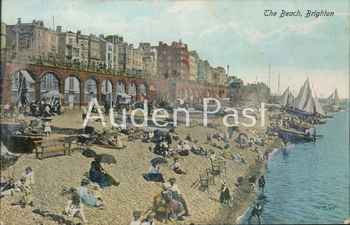 Vintage brighton beach - vintage,
