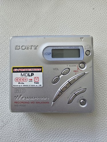 Sony walkman r500 - sony, minidisc