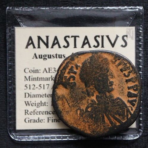 Byzantine anastasius ae34 - anastasius,