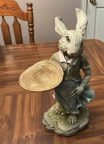 Vtg chrisdon resin rabbit - ,