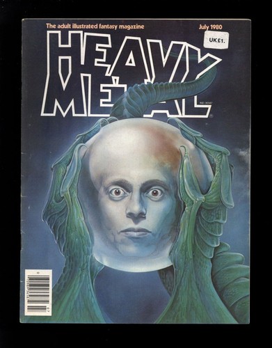 Heavy metal magazine july - magazine, 1980