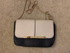 House Of Fraser Linea Black/Beige Handbag New Without Tags 