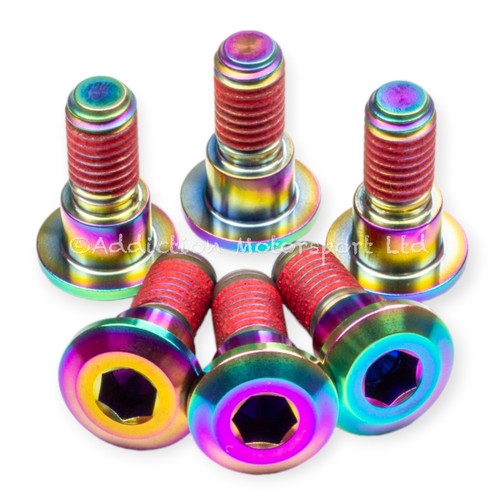 Rainbow titanium rear disc - rainbow,