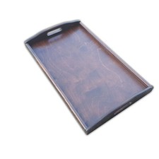 Large Wooden Serving Tray, Set