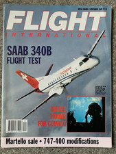 FLIGHT INTERNATIONAL # 4189 - November 1989 - SAAB 340B FLIGHT TEST