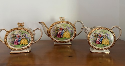 Sadler teapot cream jug and - sadler,