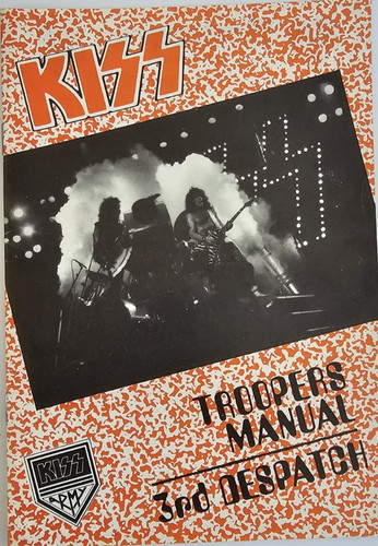 Kiss fanzine magazine - kiss,