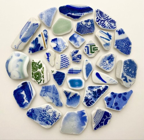 Sea glass from - sea,