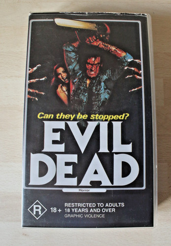 Evil dead vhs australian - evil, pal