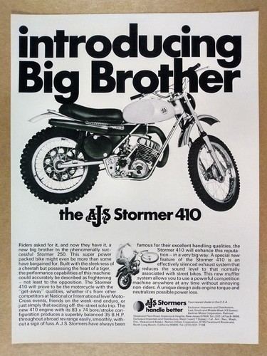 1971 ajs stormer 410 - 1971,